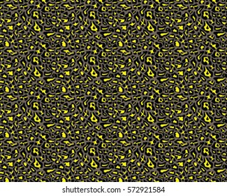 Leopard pattern, vector  illustration 