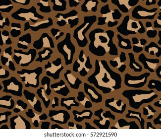 Leopard pattern, vector  illustration 