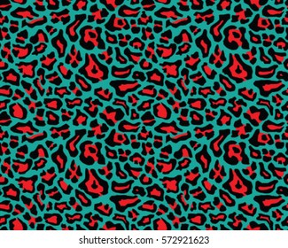 Leopard pattern, vector  illustration 