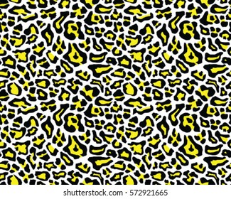 Leopard pattern, vector  illustration 