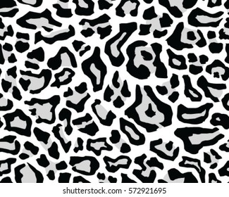 Leopard pattern, vector  illustration 