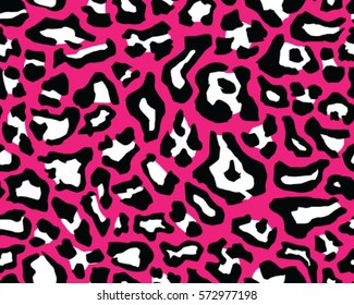 Leopard pattern, vector  illustration 