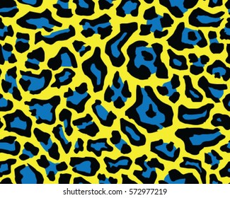 Leopard pattern, vector  illustration 