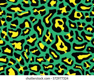 Leopard pattern, vector  illustration 