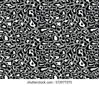 Leopard pattern, vector illustration 