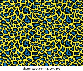 Leopard pattern, vector  illustration 