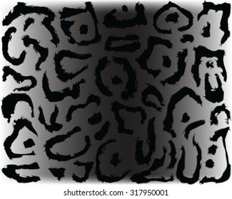 Leopard pattern, vector, illustration, print, wallpaper, background