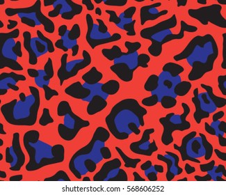 Leopard pattern, vector, illustration, seamless, print, wallpaper