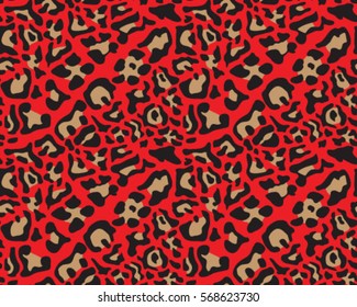 Leopard pattern, vector, illustration, seamless, print, wallpaper