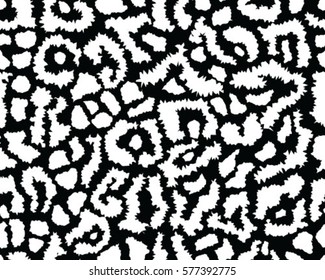 Leopard pattern, vector, illustration, seamless, print, texture, wallpaper