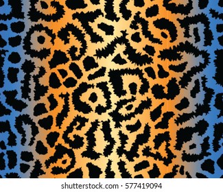Leopard pattern, vector, illustration, seamless, print, texture, wallpaper