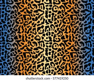Leopard pattern, vector, illustration, seamless, print, texture, wallpaper