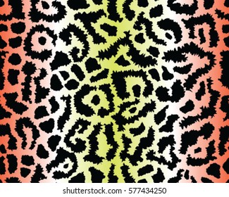 Leopard pattern, vector, illustration, seamless, print, texture, wallpaper