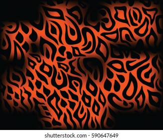 Leopard pattern, vector, illustration, seamless, print, wallpaper, background, texture