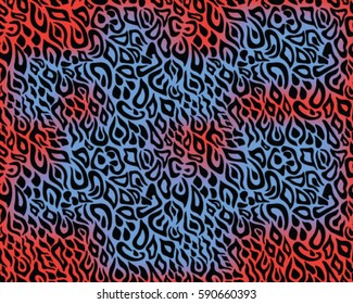 Leopard pattern, vector, illustration, seamless, print, wallpaper, background, texture