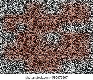 Leopard pattern, vector, illustration, seamless, print, wallpaper, background, texture