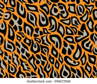 Leopard pattern, vector, illustration, seamless, print, wallpaper, background, texture