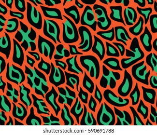 Leopard pattern, vector, illustration, seamless, print, wallpaper, background, texture