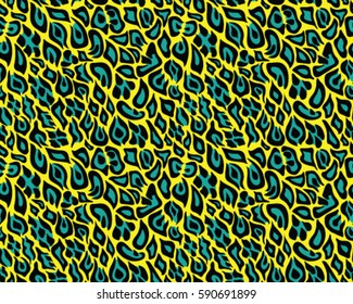 Leopard pattern, vector, illustration, seamless, print, wallpaper, background, texture