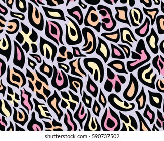 Leopard pattern, vector, illustration, seamless, print, wallpaper, background, texture