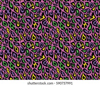 Leopard pattern, vector, illustration, seamless, print, wallpaper, background, texture
