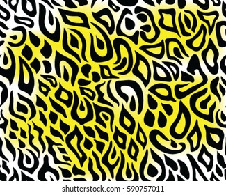 Leopard pattern, vector, illustration, seamless, print, wallpaper, background, texture