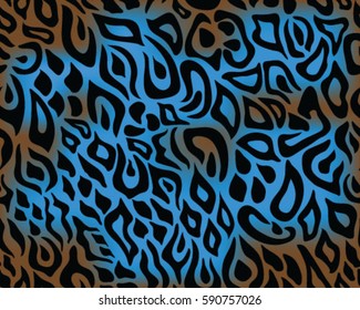 Leopard pattern, vector, illustration, seamless, print, wallpaper, background, texture