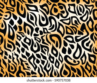 Leopard pattern, vector, illustration, seamless, print, wallpaper, background, texture