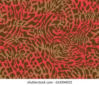 Leopard pattern, vector, illustration, seamless, print, wallpaper, background, texture