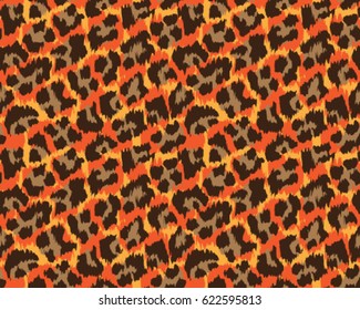 Leopard pattern, vector, illustration, seamless, print, wallpaper, background, texture