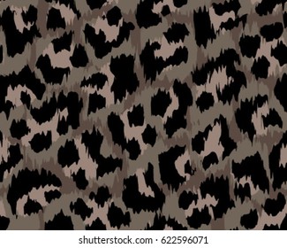 Leopard pattern, vector, illustration, seamless, print, wallpaper, background, texture