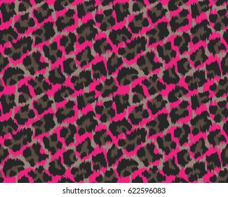 Leopard pattern, vector, illustration, seamless, print, wallpaper, background, texture