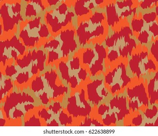 Leopard pattern, vector, illustration, seamless, print, wallpaper, background, texture