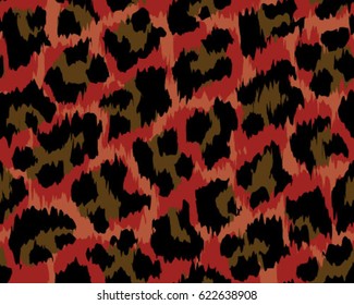 Leopard pattern, vector, illustration, seamless, print, wallpaper, background, texture