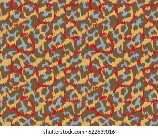 Leopard pattern, vector, illustration, seamless, print, wallpaper, background, texture