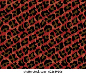 Leopard pattern, vector, illustration, seamless, print, wallpaper, background, texture
