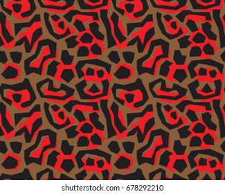 Leopard pattern, vector, illustration, seamless, print, wallpaper, background, texture