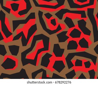 Leopard pattern, vector, illustration, seamless, print, wallpaper, background, texture