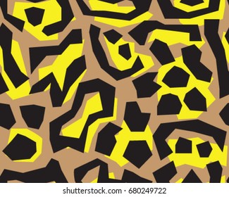 Leopard pattern, vector, illustration, seamless, print, wallpaper, background, texture