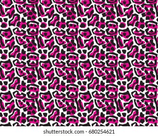 Leopard pattern, vector, illustration, seamless, print, wallpaper, background, texture