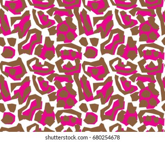Leopard pattern, vector, illustration, seamless, print, wallpaper, background, texture