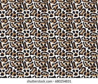Leopard pattern, vector, illustration, seamless, print, wallpaper, background, texture
