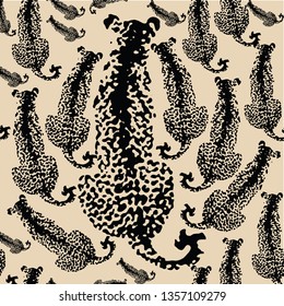 Leopard pattern,animal pattern,wild animal print