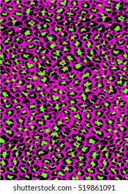 Leopard pattern,animal pattern,animal print in bright colors,in vector.