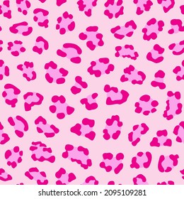 leopard pink spots pattern, animal print, abstract, girly and feminine style, good for fabric, fashion, wallpaper, dress, etc.
