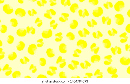 Leopard print. Animal skin pattern. Leopard texture. Panther skin background. Vector.