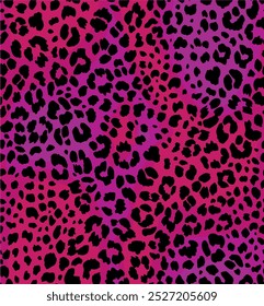 leopardo impressão roupas design de moda. manchas de leopardo. colorido Leopard pele textura padrão vetor. Padrão De Pele De Animal Sem Costura. Camuflagem animal. Padrão de leopardo padrão têxtil design.animal safari padrão