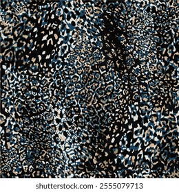 leopard print clothing fashion design. leopard spots. Colorful Leopard Skin Texture Pattern Vector. Seamless Animal Skin Pattern. Camouflage animal. Leopard print textile design. animal safari