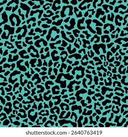 leopard print for clothing or print. seamless vector print. 