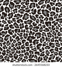 leopard print for clothing or print. seamless vector print. 
